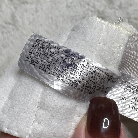 WACOAL / white basic beauty underwire t-shirt bra 853192 / 40D - Picture 5 of 6